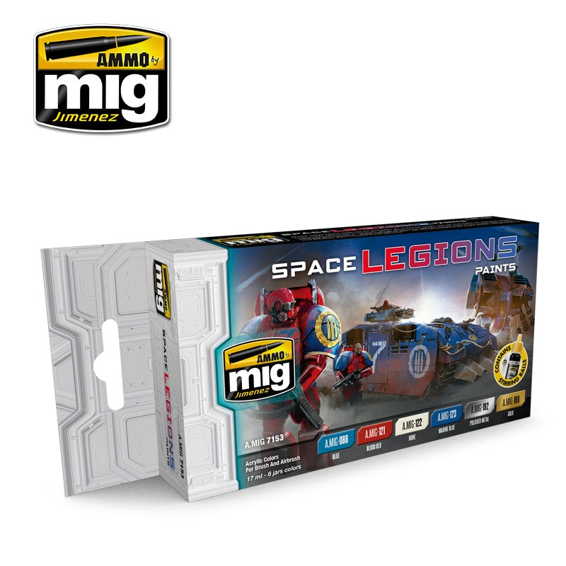 Set de pinturas SPACE LEGIONS COLOR SET
