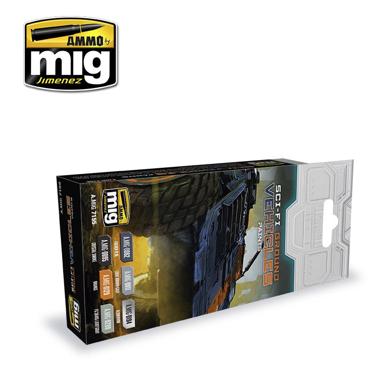 Set de pinturas SCI-FI GROUND VEHICLES COLOR SET