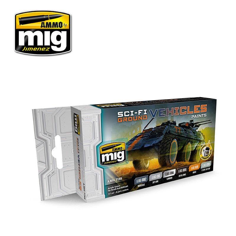 Set de pinturas SCI-FI GROUND VEHICLES COLOR SET