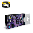 Set de pinturas PURPLE MECHAS COLOR SET