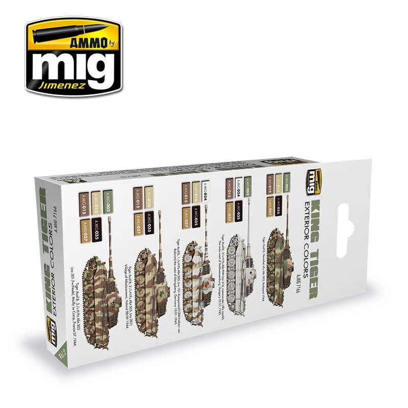 Set de pinturas KING TIGER EXTERIOR COLOR (SPECIAL TAKOM EDITION) VOL.2