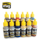 Set de pinturas METALLIC COLORS
