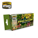 Set de pinturas VEGETATION DIORAMA COLORS
