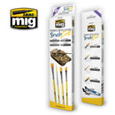 Set de pinceles para escurridos y superficies verticales