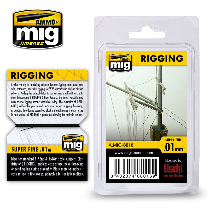 RIGGING - SUPER FINE 0,1 MM