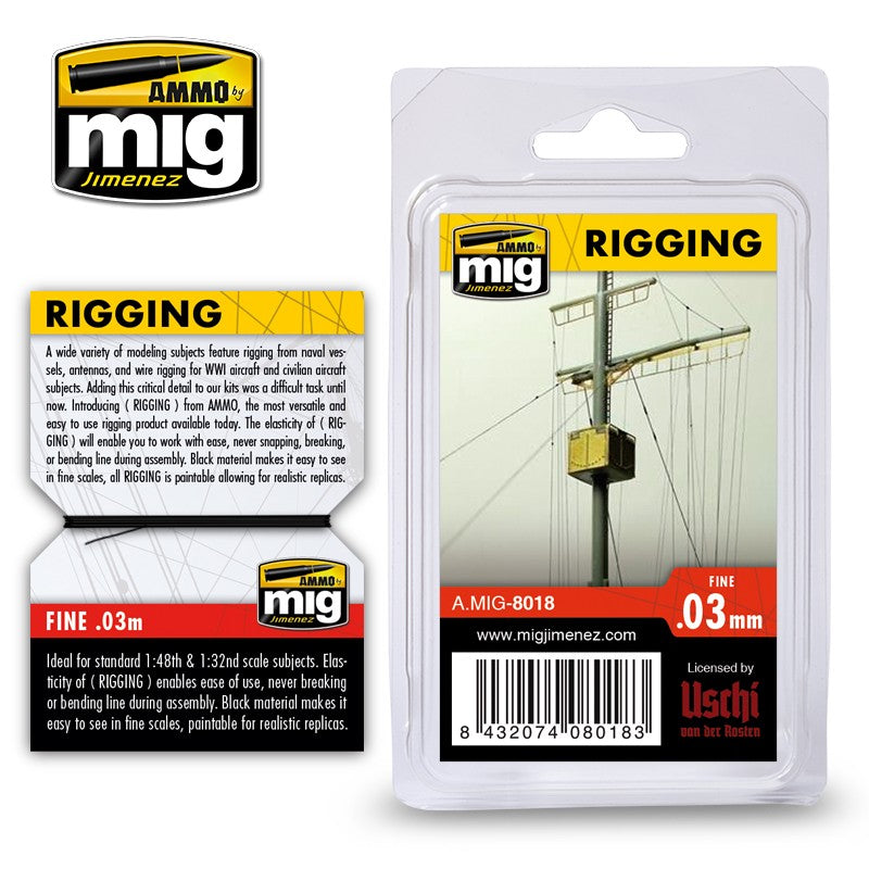 RIGGING - SUPER FINE 0,3 MM