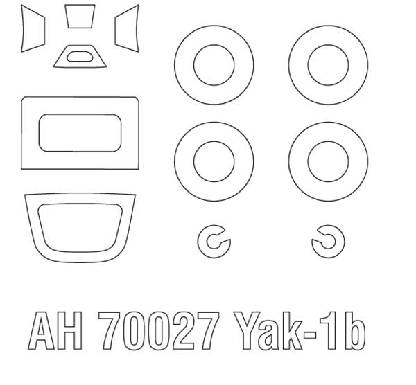 Avión Yakovlev Yak-1b Expert Set