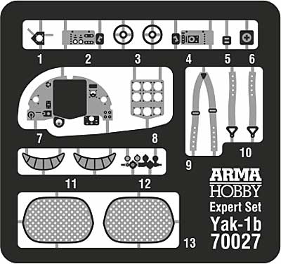 Avión Yakovlev Yak-1b Expert Set