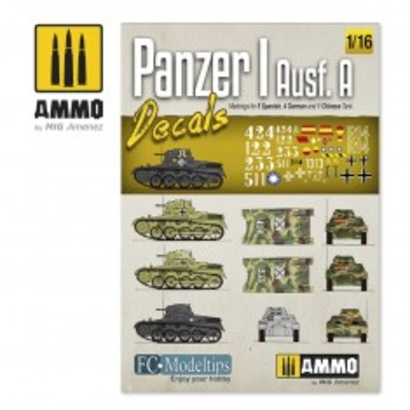 Calcas Panzer I AUFS A 1/16
