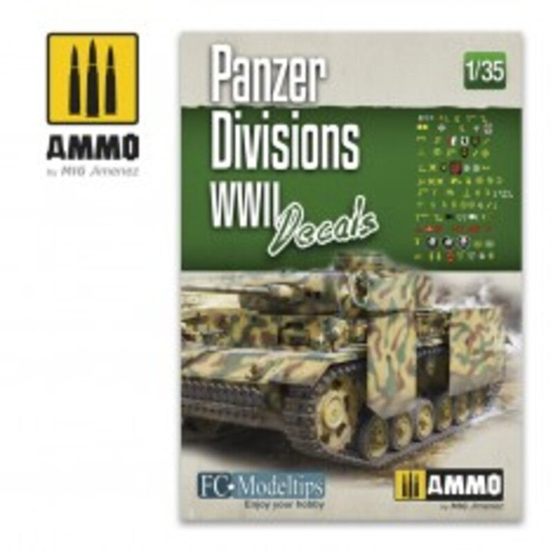 Calcas divisiones Panzer WWII 1/35