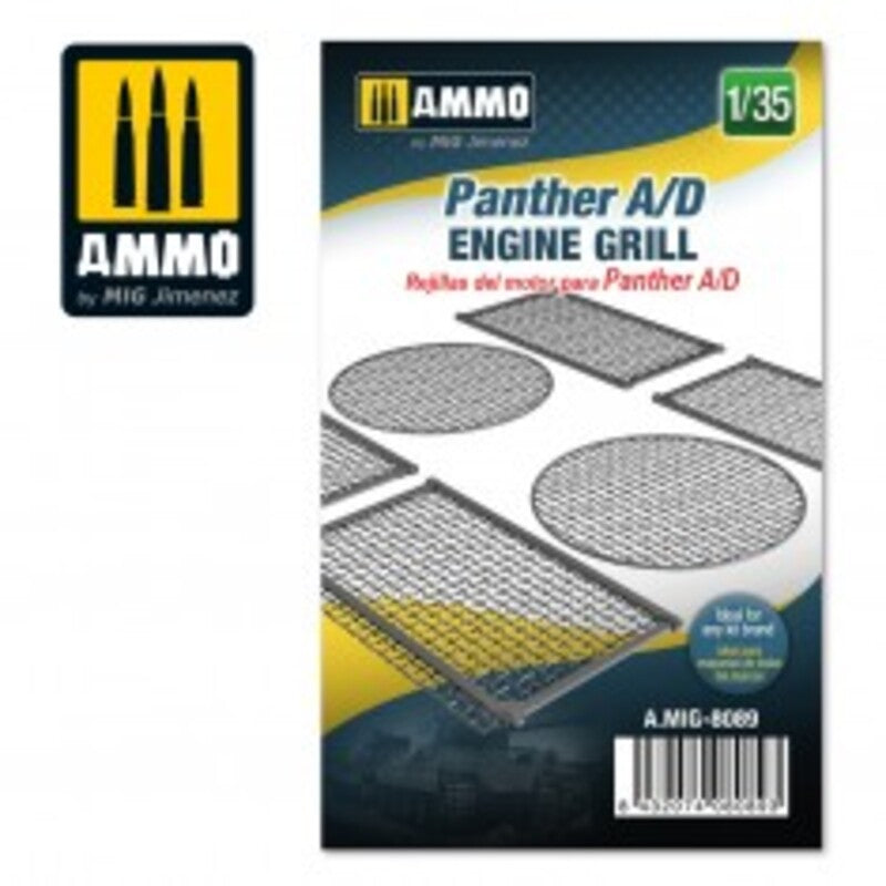 Rejillas del motor Panther A/D 1/35
