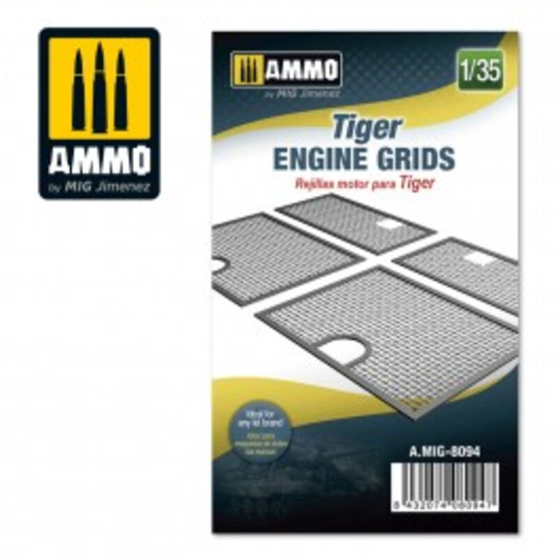Rejillas para KingTiger 1/35