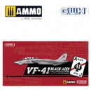 Avión F-14A VF-41 "Black Aces"