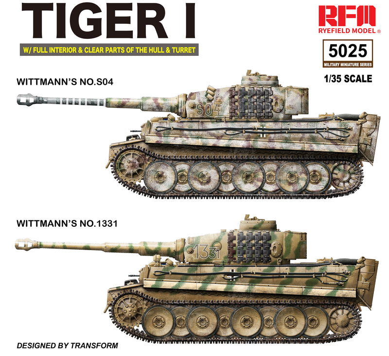 Tanque Tiger 1 Early Full interior
