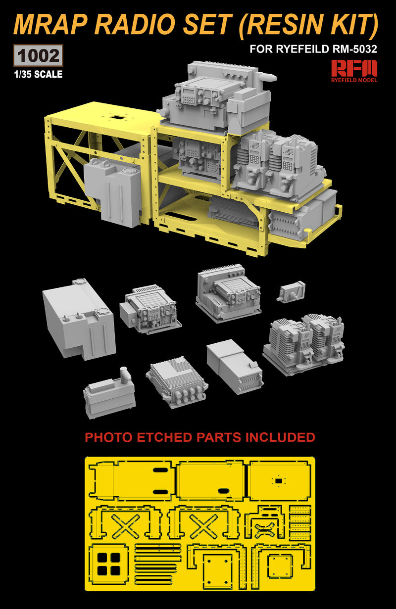 Set radio MRAP (Kit resina)