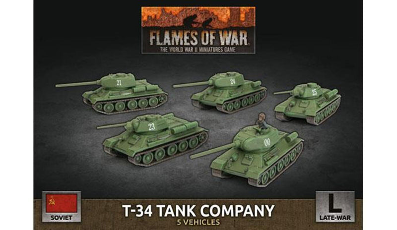 Compañia de tanques T-34