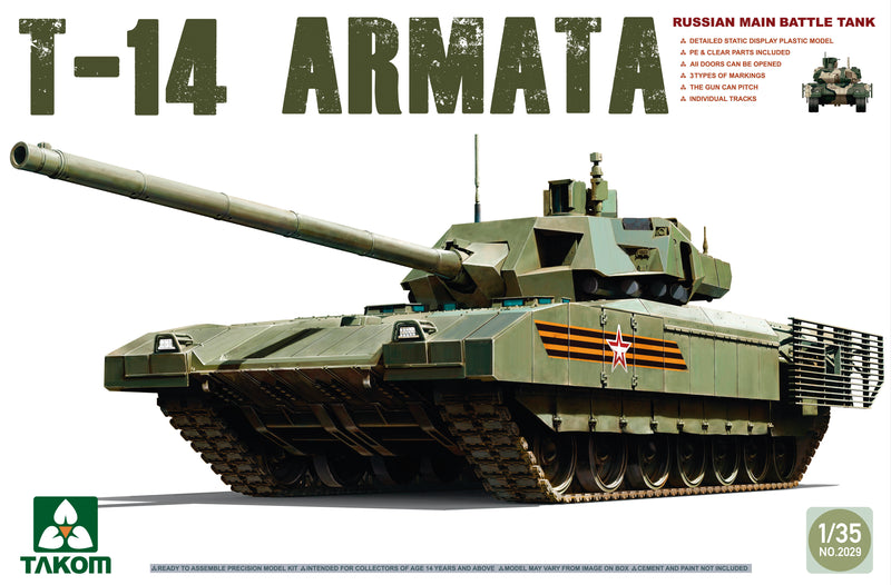 Tanque Russian MBT T-14 ARMATA