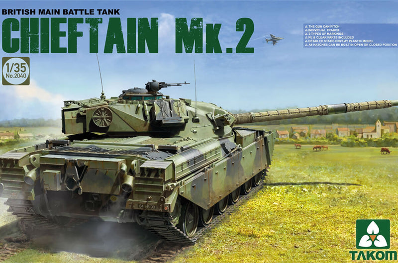 Tanque British MBT CHIEFTAIN MK.2