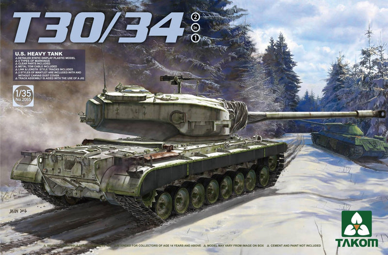 Tanque pesado T30/34 2 en 1