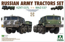 Tractores armada rusa KZKT-537L & MAZ-537 1+1