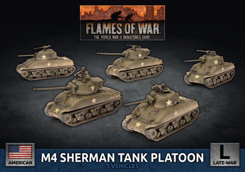 Compañia de tanques M4 Sherman