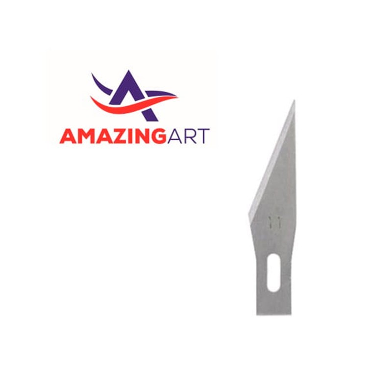 AMAZING ART - CUCHILLAS DE REPUESTO 11 - 10 piezas