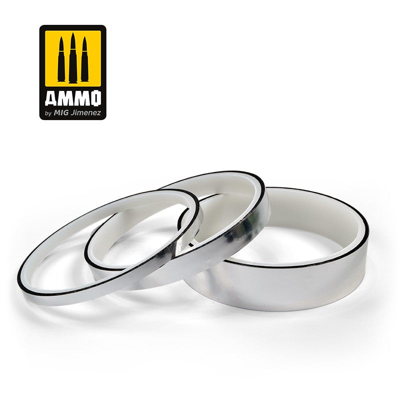 CHROME TAPE 5 mm x 10 m (0.19 in x 32.8 ft)
