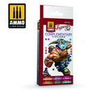 COMPLEMENTARY COLORS. FIGURE SET