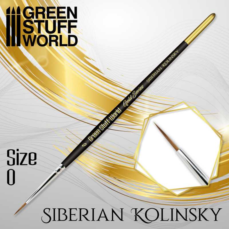 GOLD SERIES PINCEL KOLINSKY SIBERIANO - 0