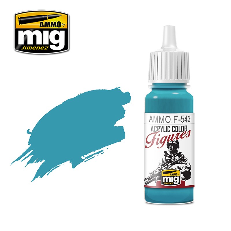 Pintura GREEN BLUE para figuras