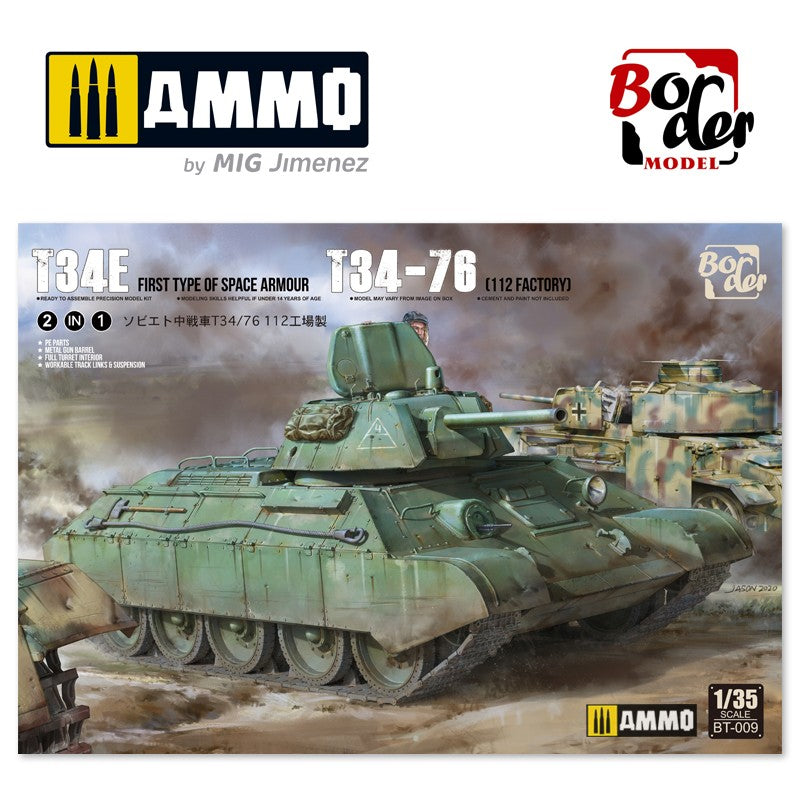 Limited Edition T-34E & T-34/76 (Factory 112) - 2 in 1