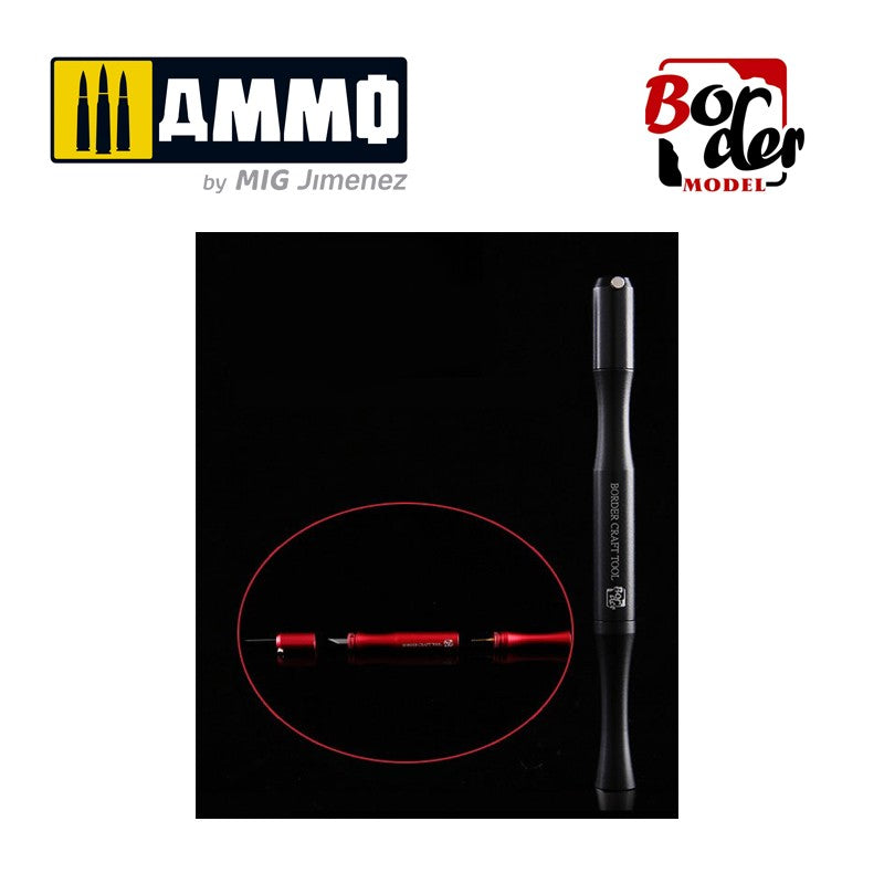 Cuchillo para Modelismo Multiuso Intercambiable "Model's Knife" Negro