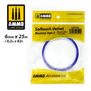 SOFTOUCH VELVET MASKING TAPE 2 (6mm X 25M)