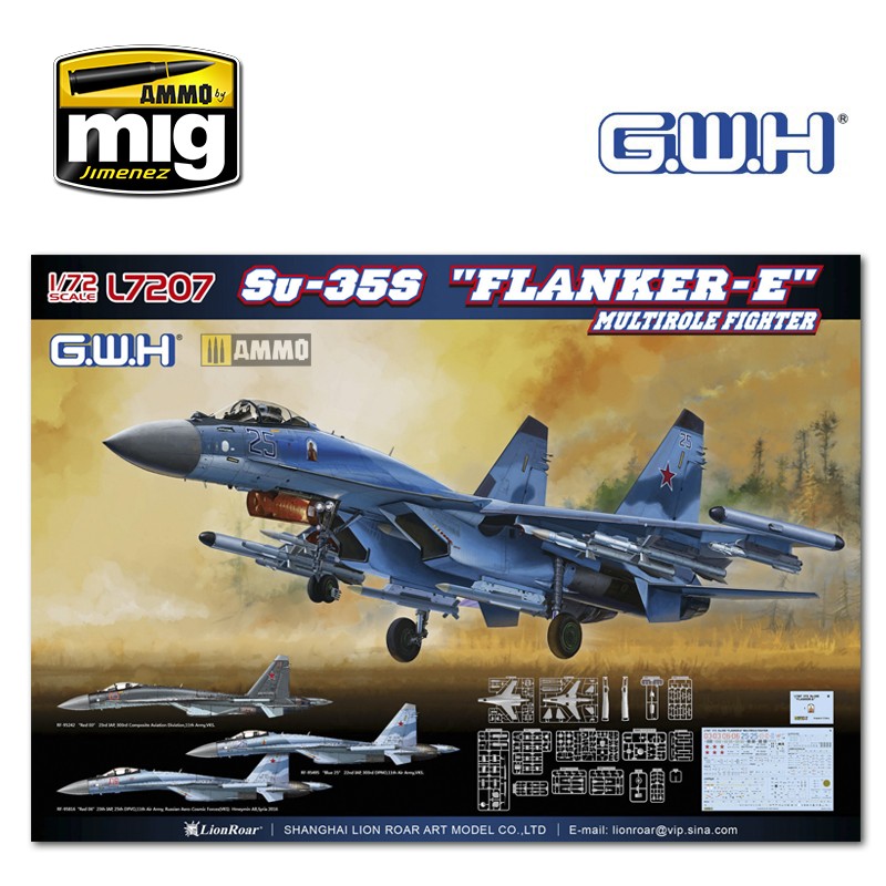Su-35S "Flanker E" Multirole Fighter