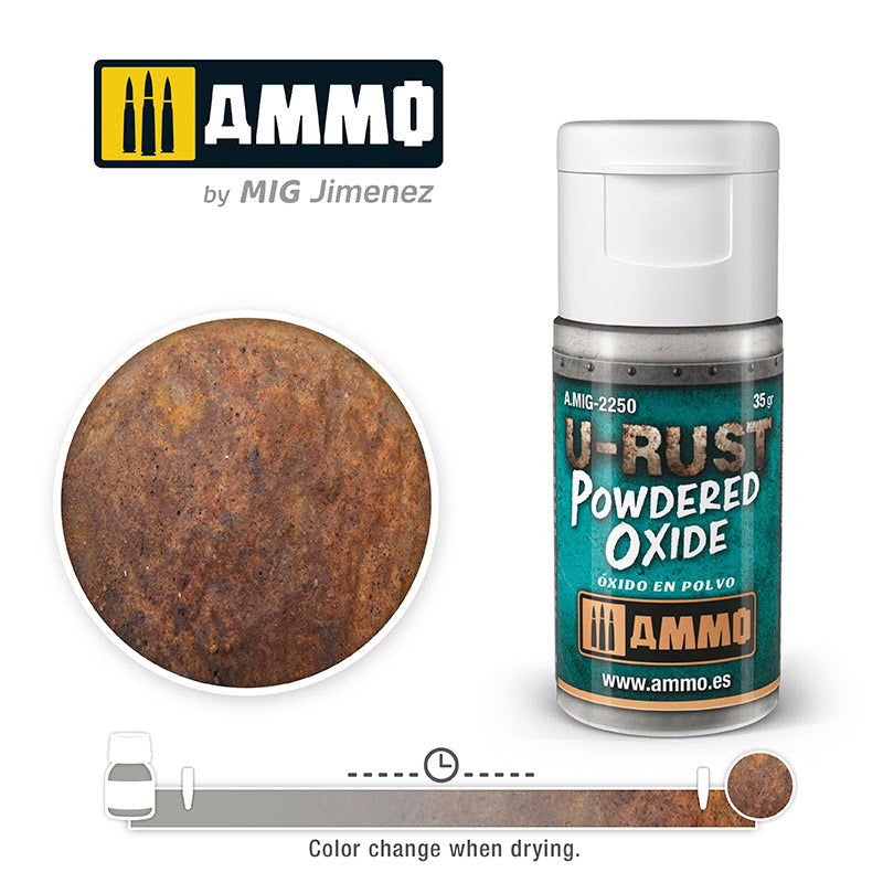 Rust Oxide Color U-RUST Powdered Oxide (35g)